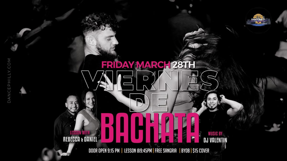 \u2728Viernes de Bachata \u2728 with Rebecca & Daniel @Let's Bailar 