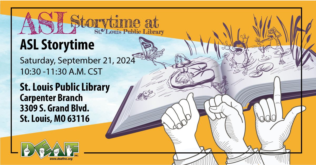 ASL Storytime at St. Louis Public Library