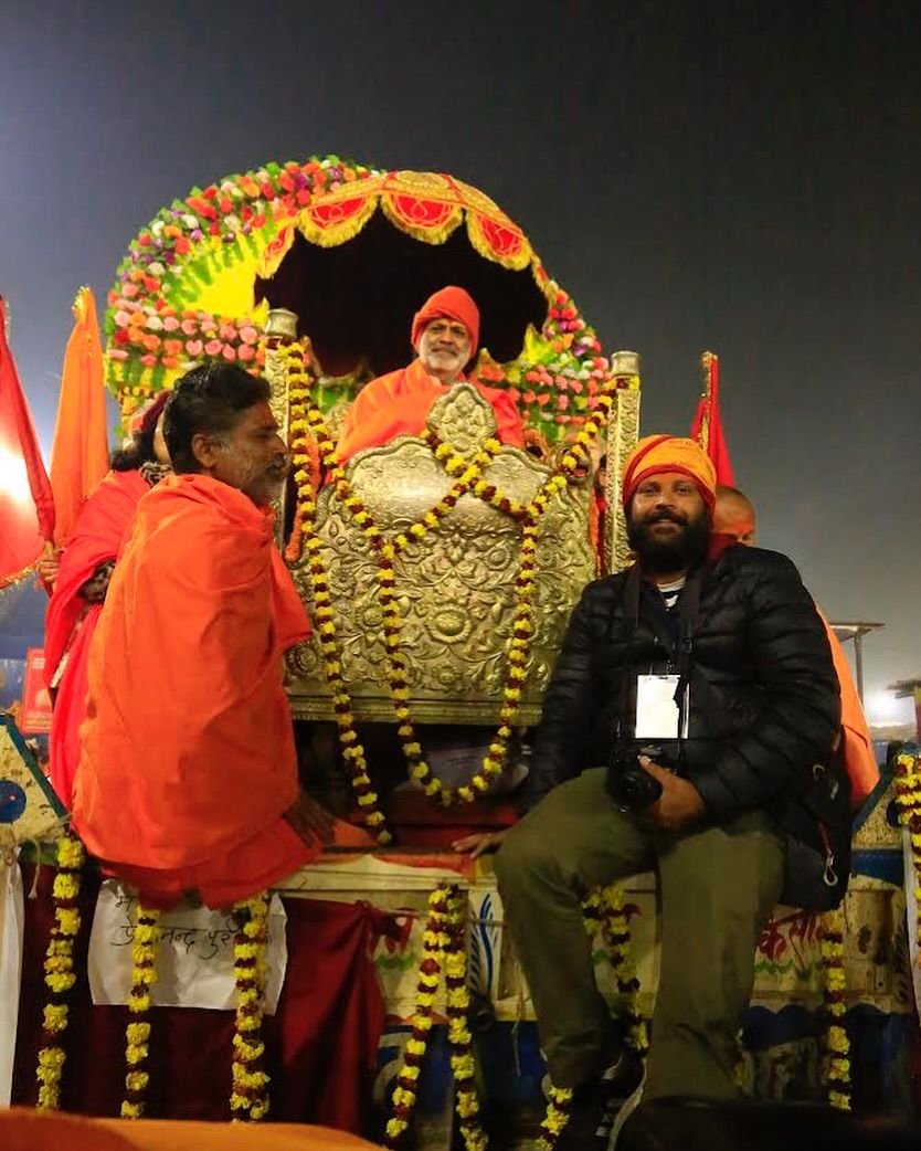 Sacred Procession with Akharas