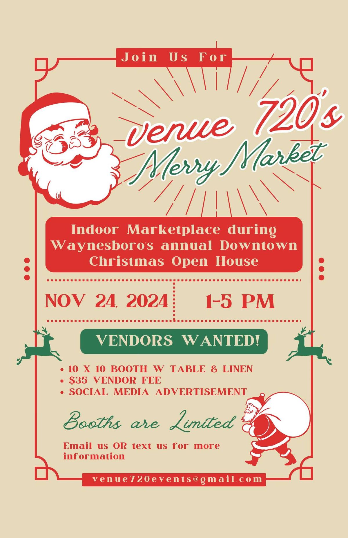 Merry Market at Venue 720