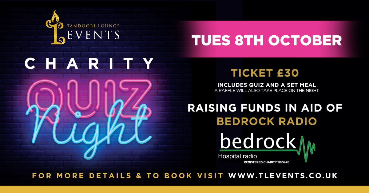 Bedrock Radio Charity Quiz Night