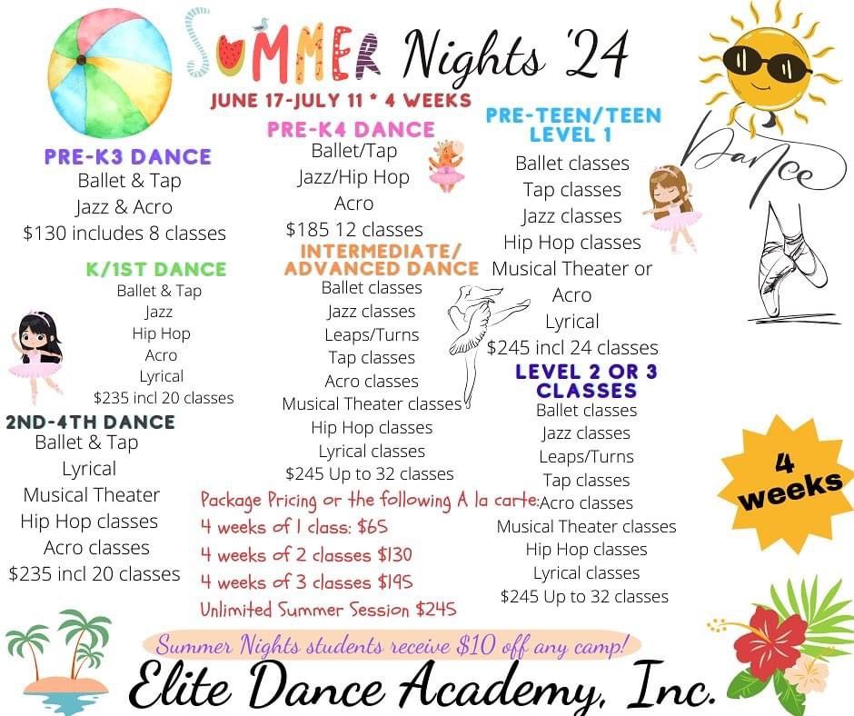 Elite Dance Summer Nights