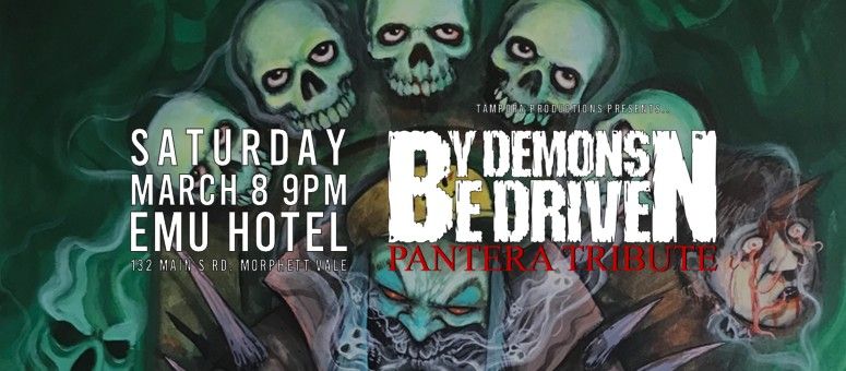 By Demons Be Driven - Pantera Tribute live at The Emu