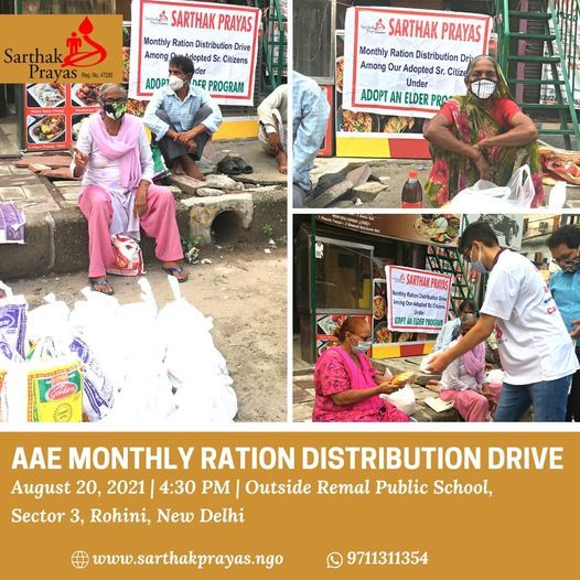 AAE Monthly Ration Distribution Drive