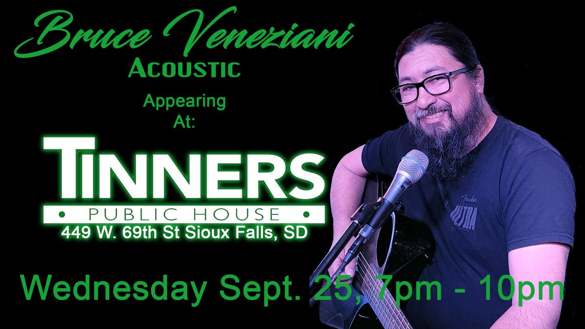 Bruce Veneziani at Tinners Public House