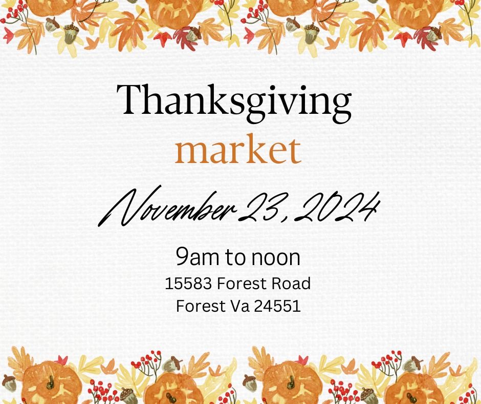 Thanksgiving market