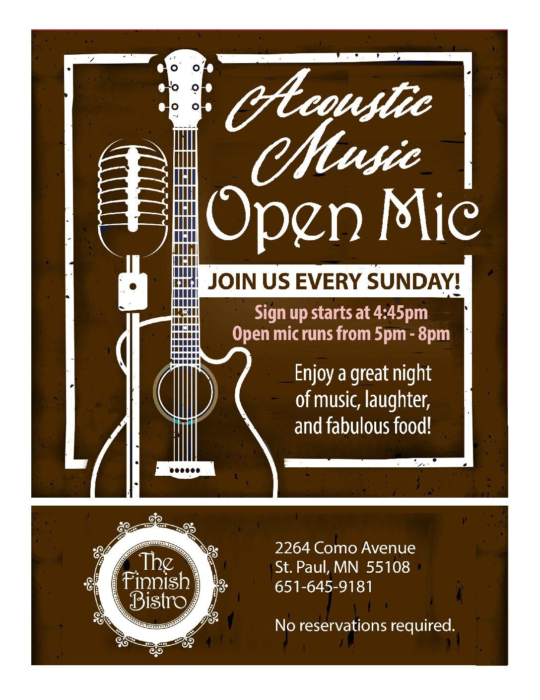 Unplugged: Music Open Mic