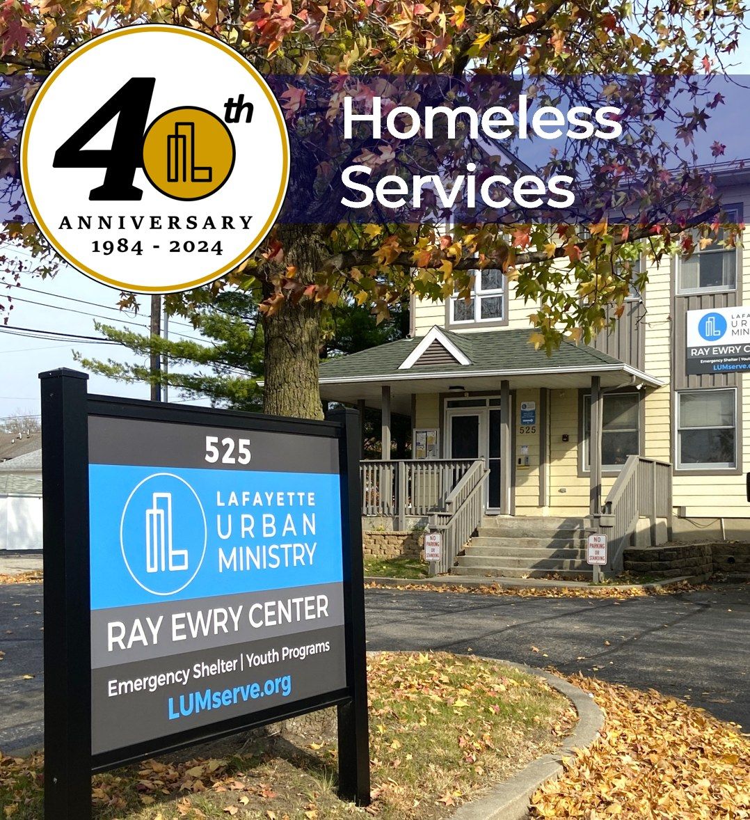 40th Anniversary Celebration - LUM Homeless Services & Shelter