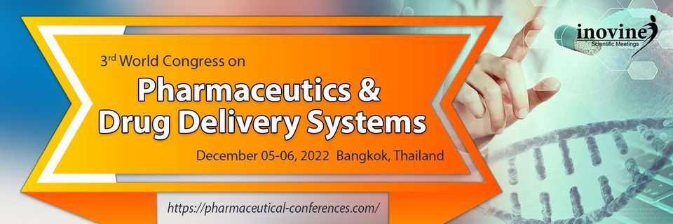 3rd International Conference on Pharmaceutics & Drug Delivery Systems