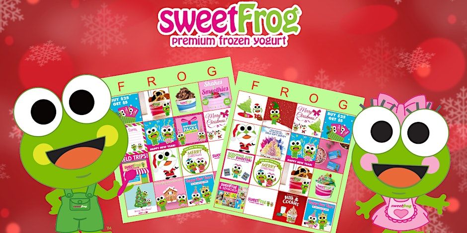 Picture Bingo at sweetFrog Laurel