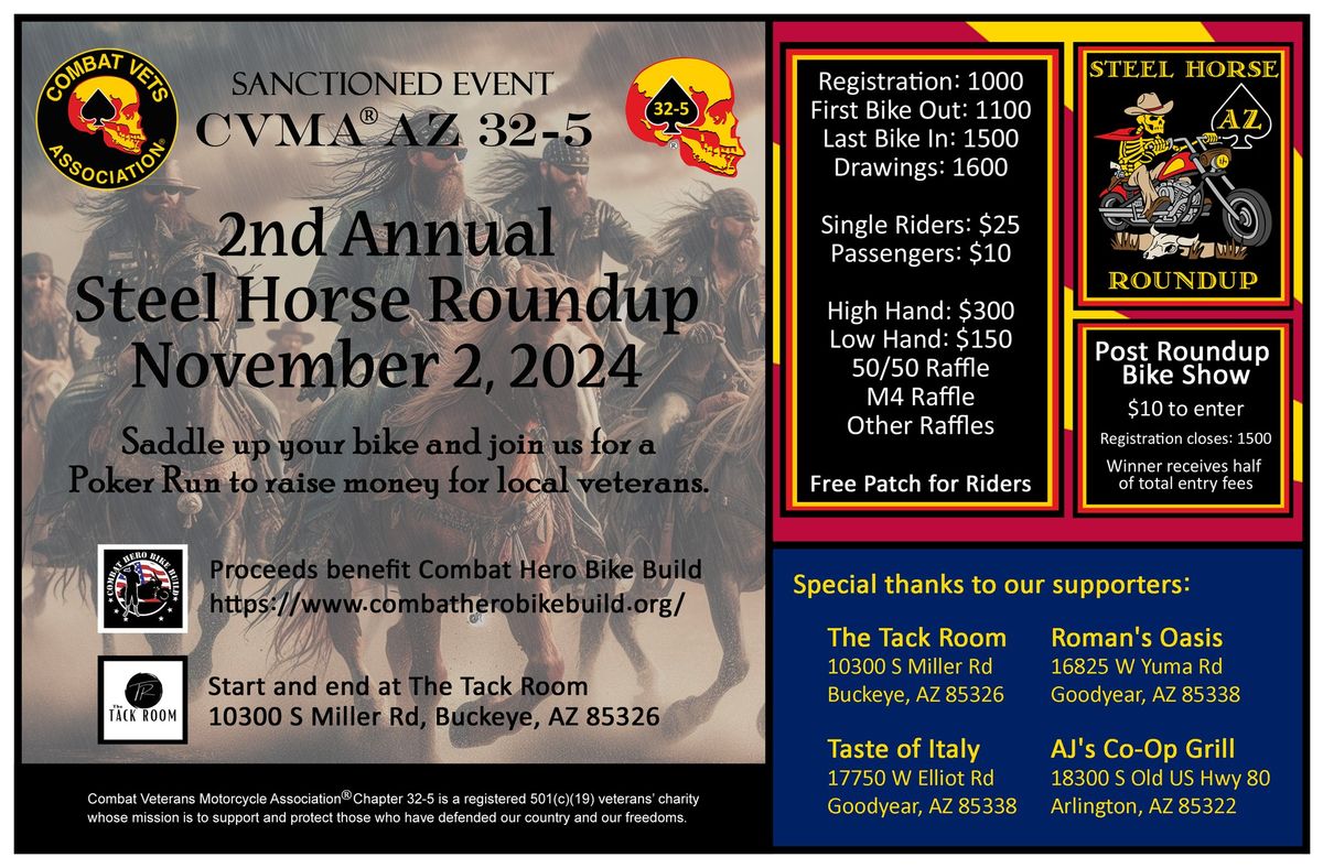 2nd Annual Steel Horse Roundup.