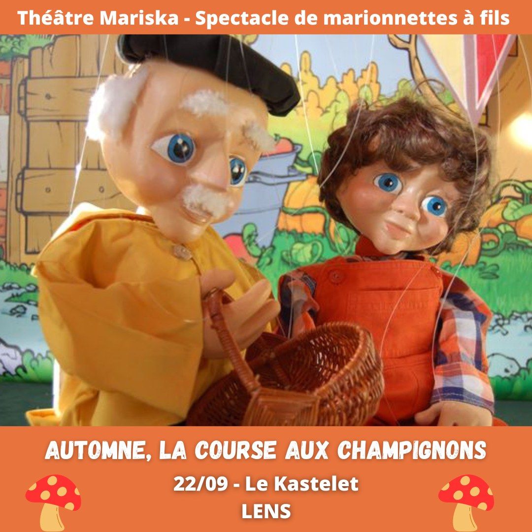 Automne, la Course aux Champignons - Spectacle de marionnettes \u00e0 fils