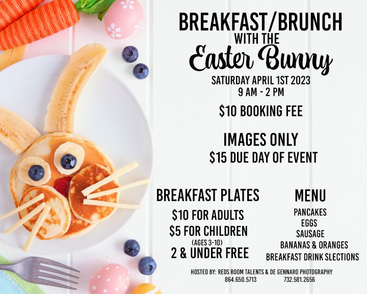 Brunch with the Easter bunny!, Dacusville Lions Club, Easley, 1 April 2023