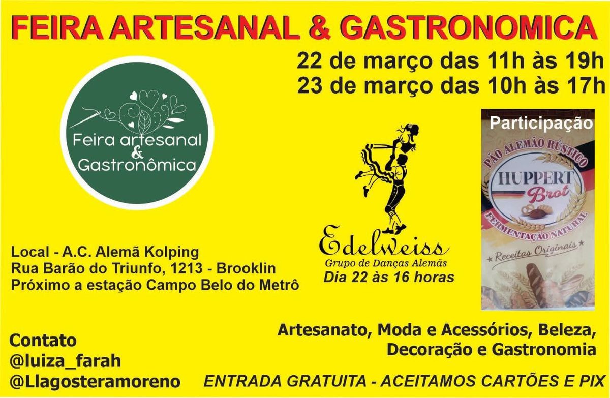 Feira Artesanal & Gastronomia Campo Belo Brooklin \ud83c\udde7\ud83c\uddf7 2025