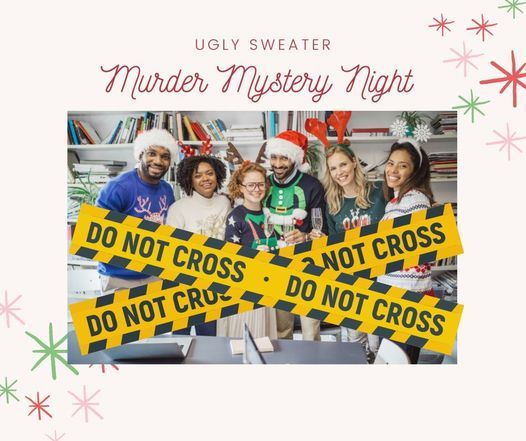 ugly sweater murder mystery party