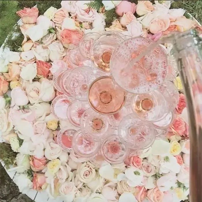 Roses and Ros\u00e9! Sip and Create a hand tied bouquet.