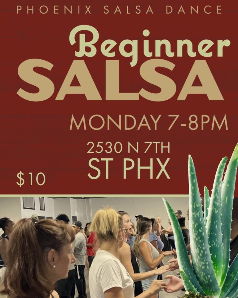 Monday Beginner Salsa Phoenix Salsa Dance!, 2530 N 7th St, Phoenix, AZ