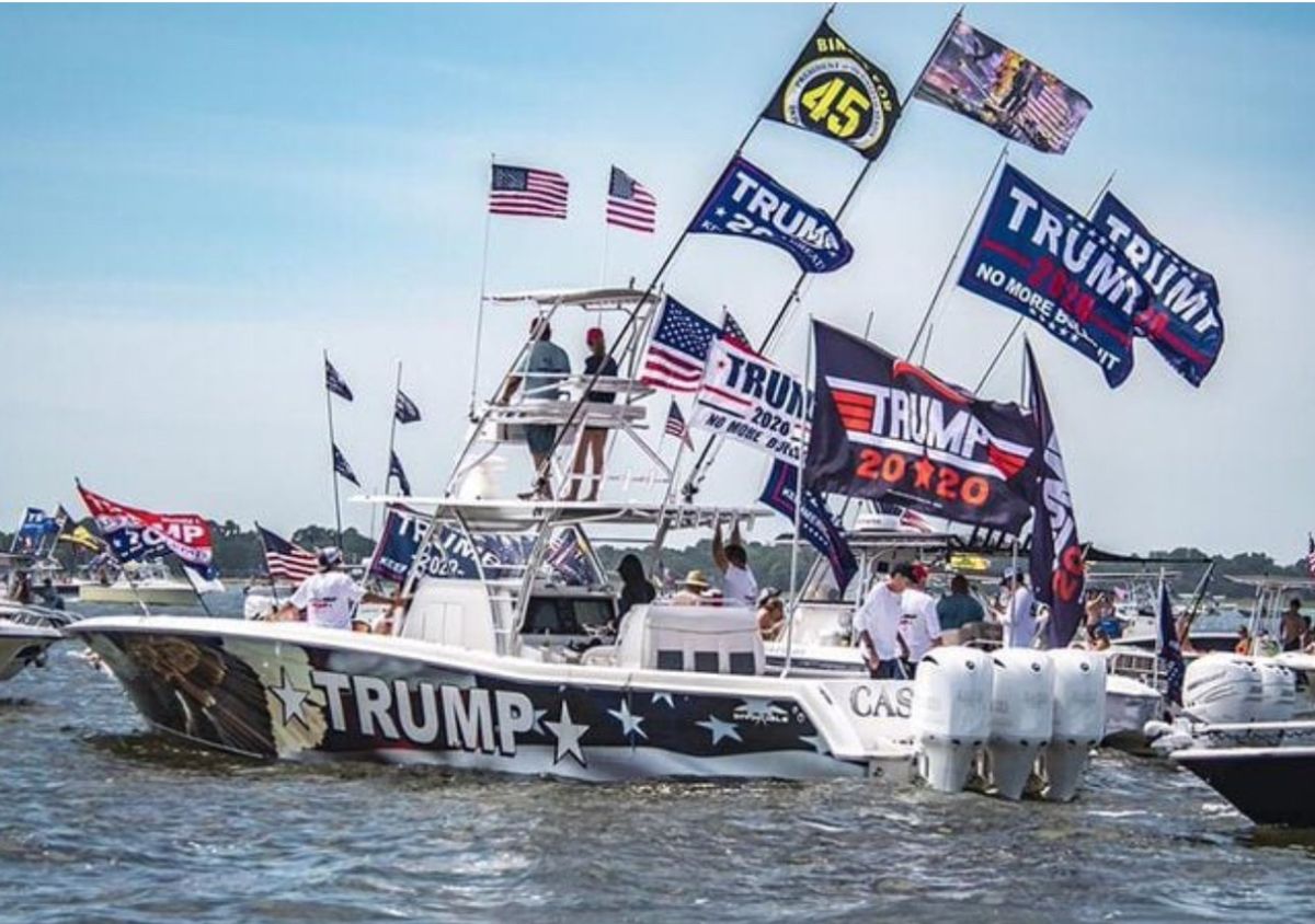 2024 Kent, Narrows Trump boat parade, Kent Narrows, Grasonville, 31