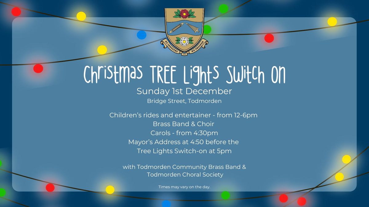 Christmas Tree Lights Switch On