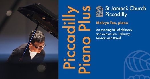 Piccadilly Piano Plus: Melvyn Tan performs Debussy, Mozart and Ravel
