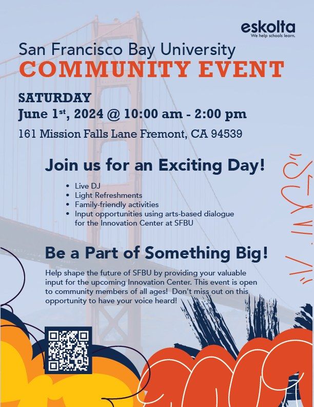 San Francisco Bay University Community Event