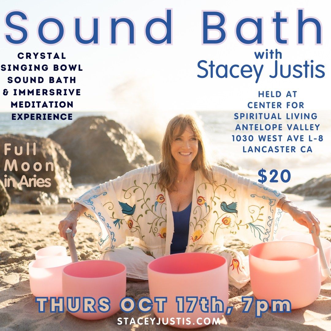 Full Moon Sound Bath with Stacey Justis