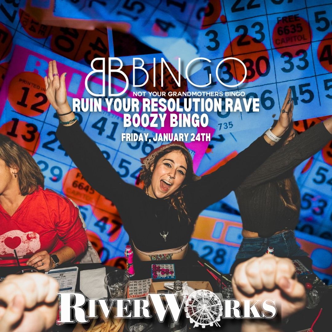 Ruin Your Resolution Rave Boozy Bingo