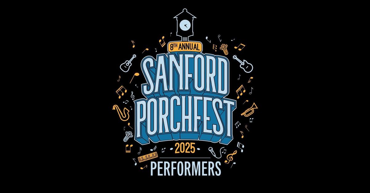 Big Ron Trio: 8th Annual Sandford Porchfest Music Festival