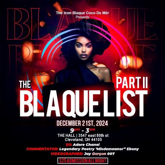 THE BLAQUE LIST II 