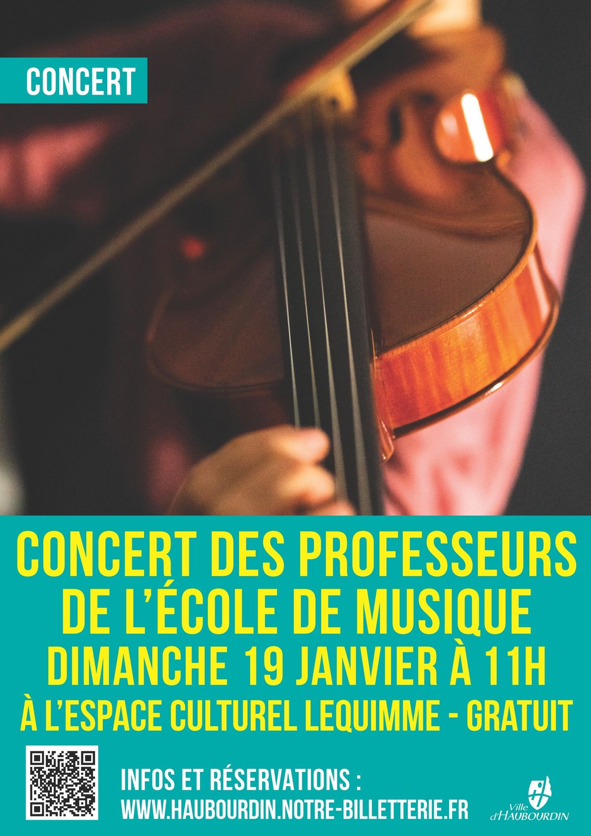 Concert des professeurs de l'e\u0301cole de musique \ud83c\udfbb\ud83c\udfbc