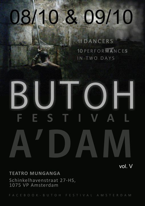 Butoh Festival Amsterdam 8-9 October