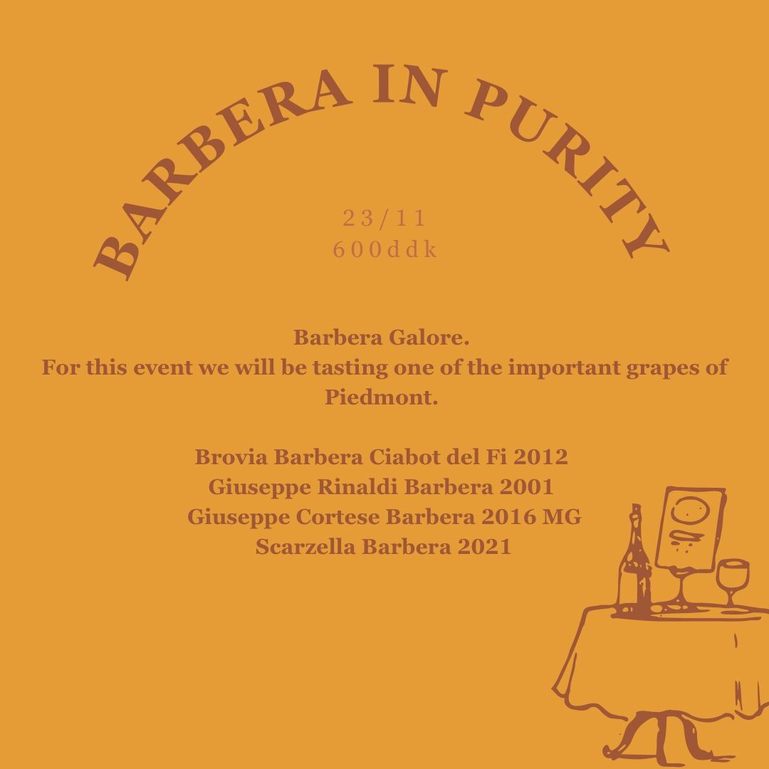 Barbera in Purity