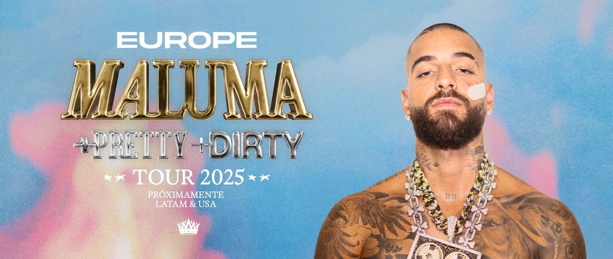 Maluma +PRETTY +DIRTY TOUR in Rotterdam Ahoy