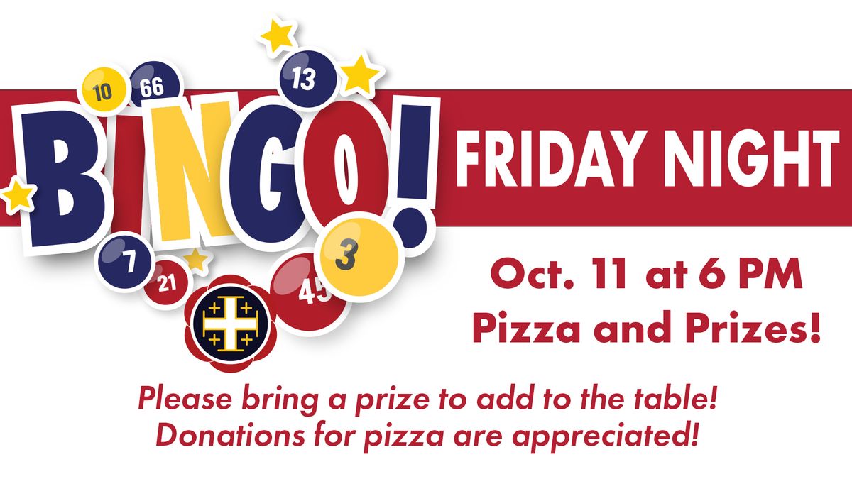 October | BINGO Night at St. Theresa