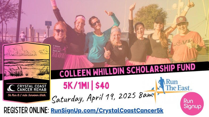 Crystal Coast Cancer Rehab Center 5K Fun Run and 1 Mile Survivor Walk and Run