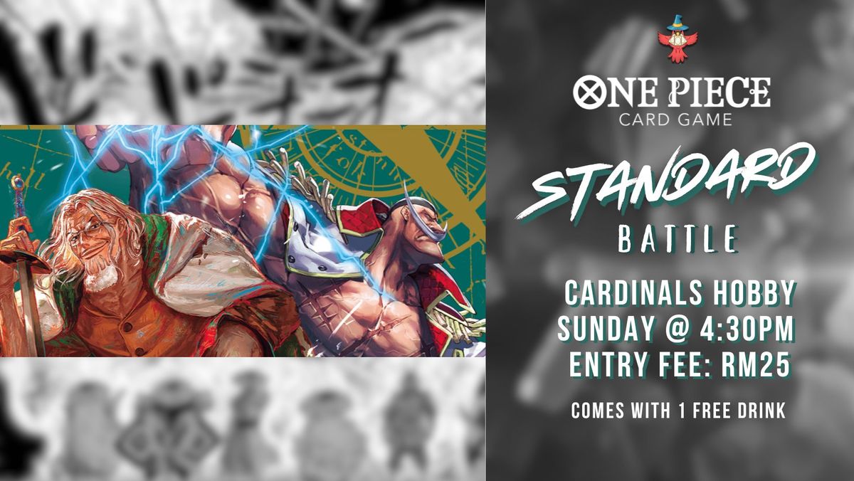 Cardinals One Piece Card Game Sunday Standard Battle