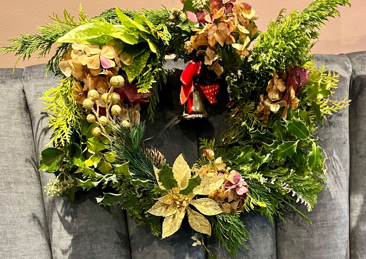 Christmas Wreath Making Workshop Sunday option