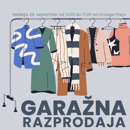 Gara\u017ena razprodaja na Vintage Placu