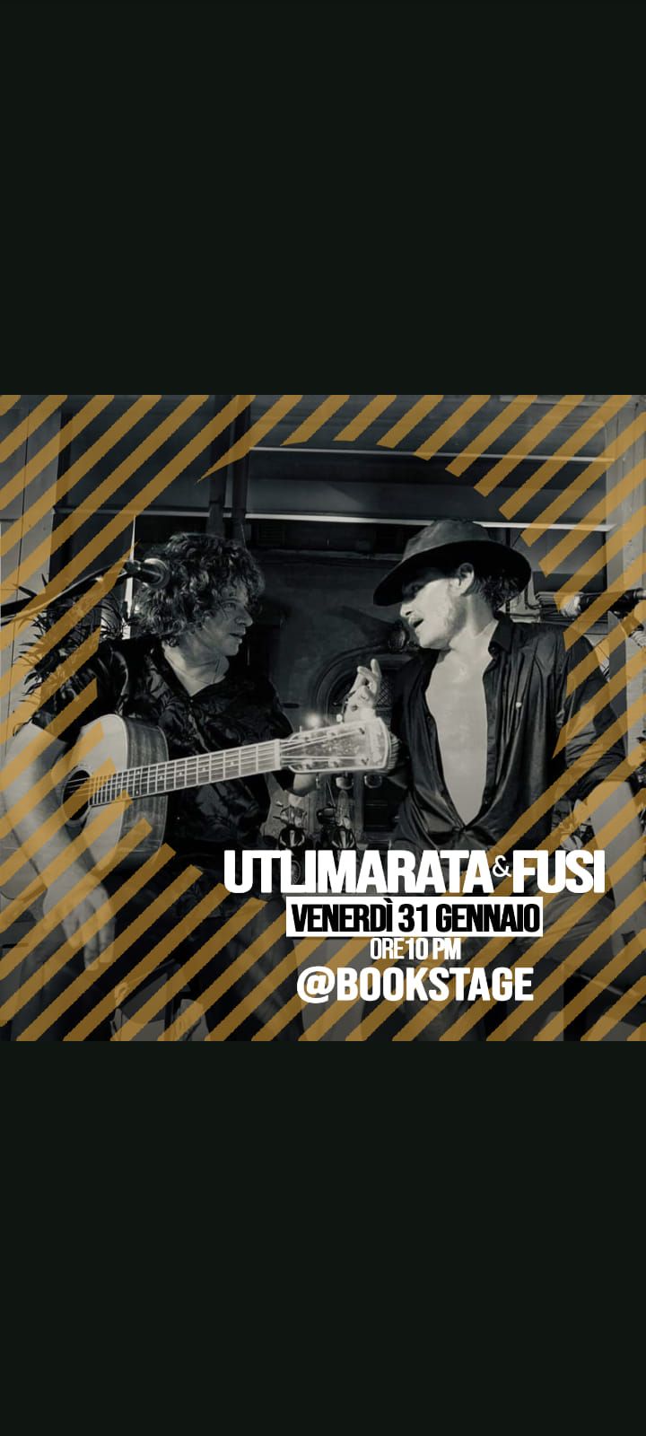 Ultimarata & Fusi Live in Florence at Bookstage!!