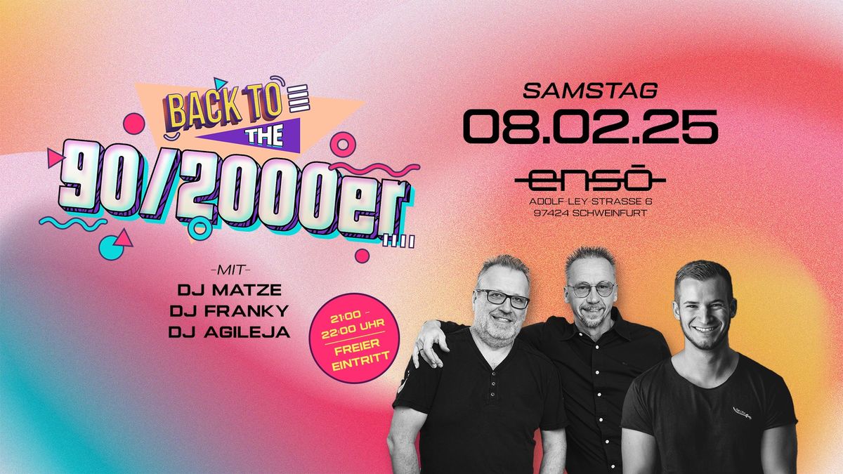 Back to the 90\/2000er - Die besten Hits aus 2 Dekaden!