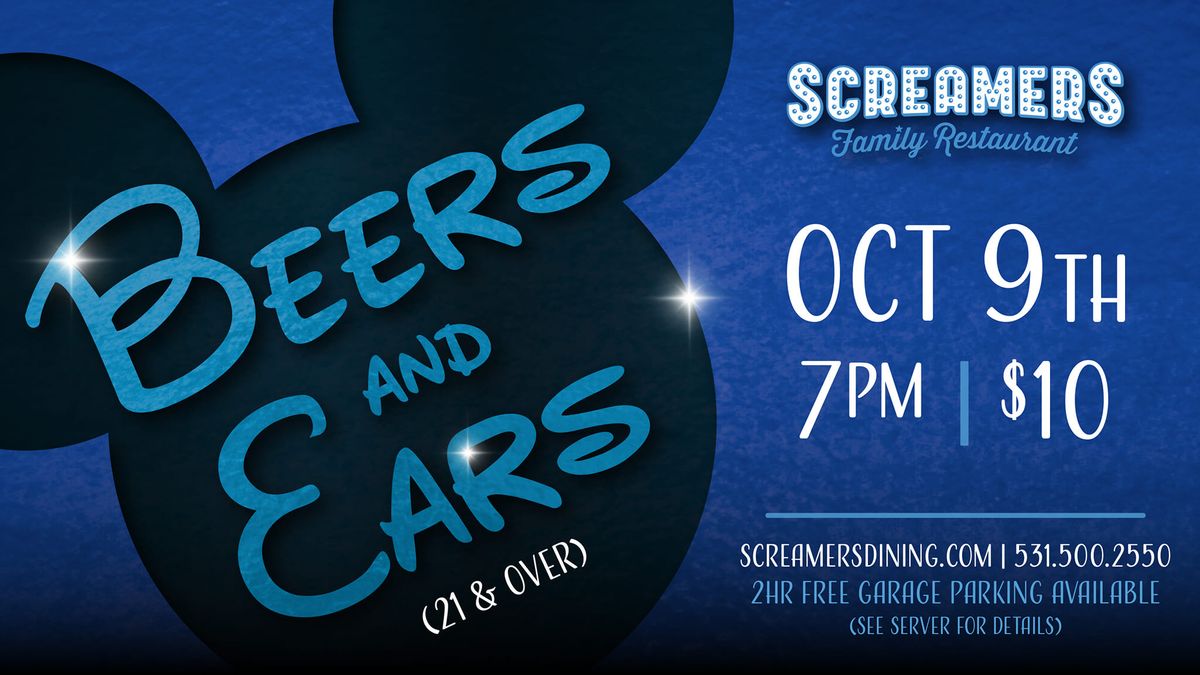 Beers and Ears: A 21+ Disney Tribute Show!