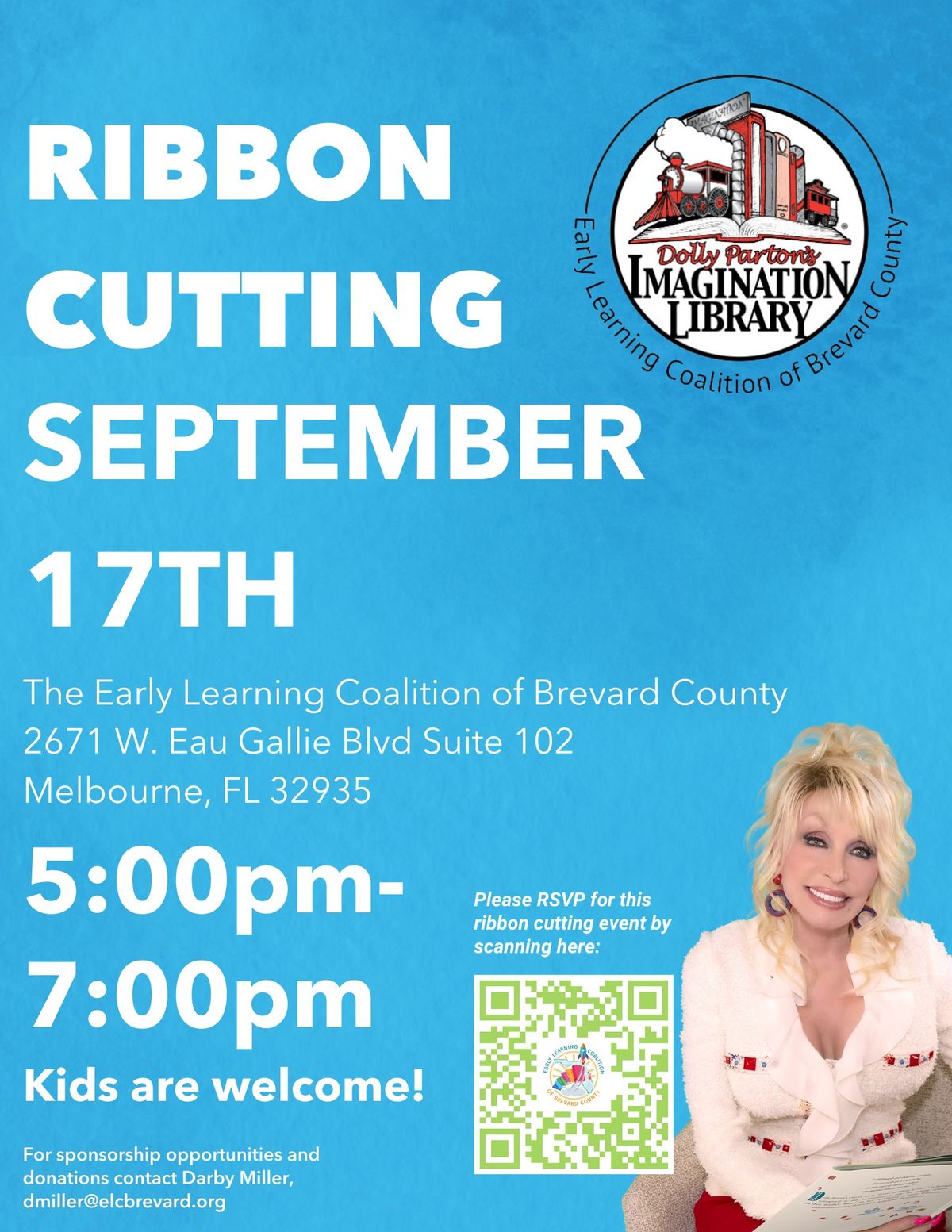 Dolly Parton's Imagination Library Ribbon Cutting