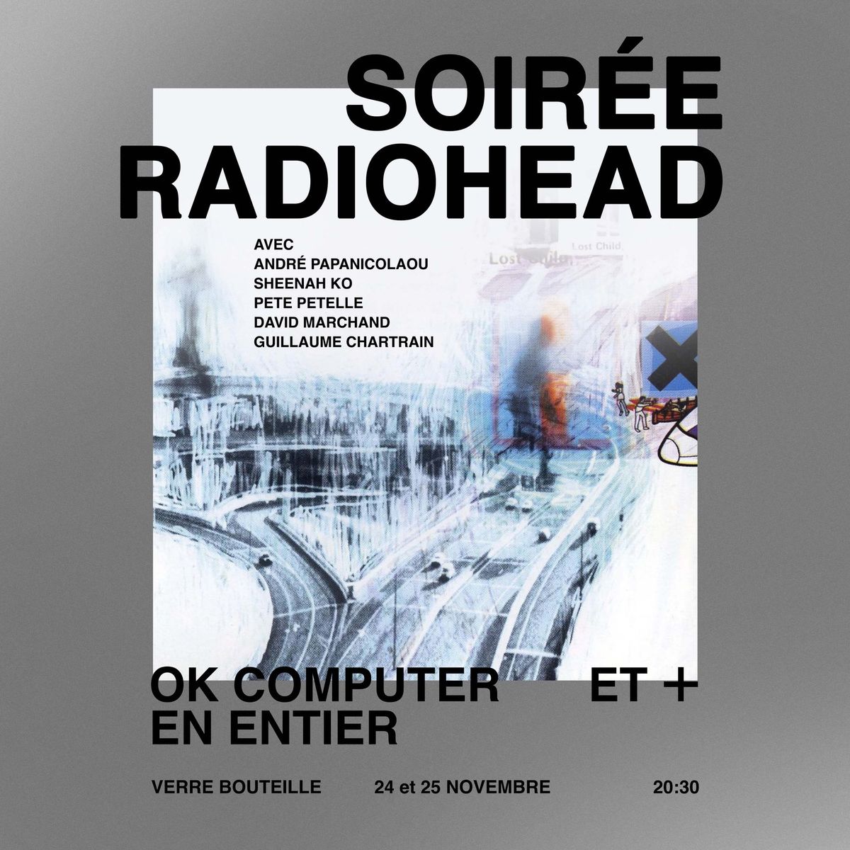 Soir\u00e9e Radiohead \/ Andr\u00e9 Papanicolaou