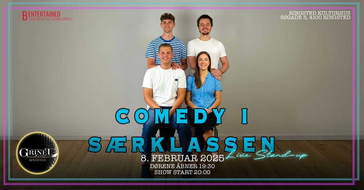 Comedy I S\u00e6rklassen \u2022 Grinet Comedy Club \u2022 Ringsted 