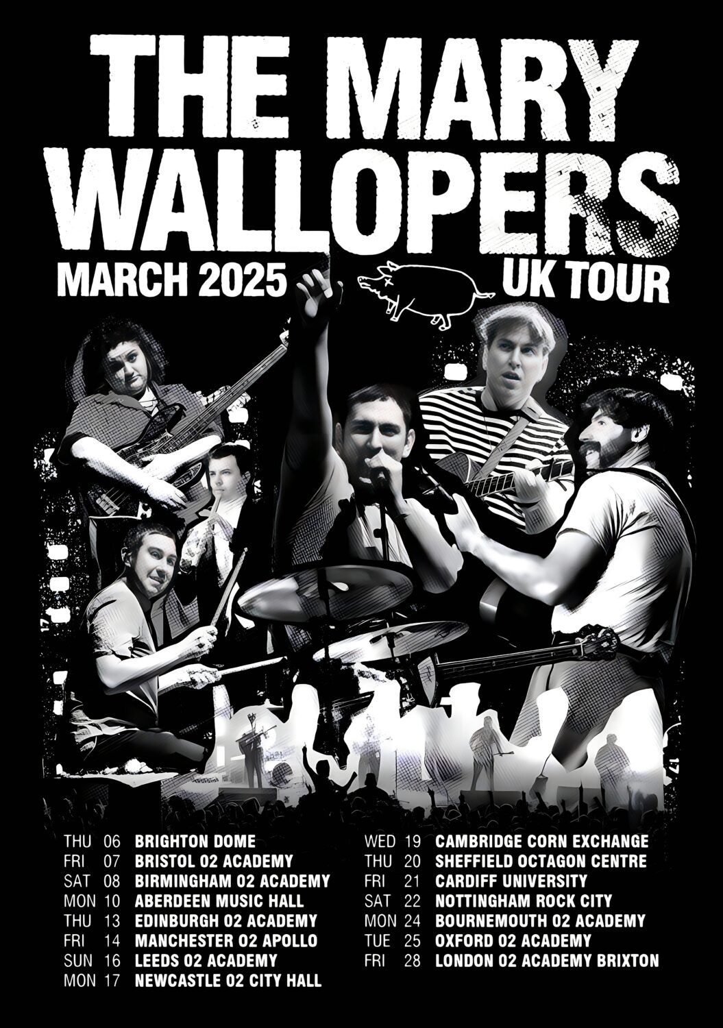 The Mary Wallopers at O2 Academy Edinburgh