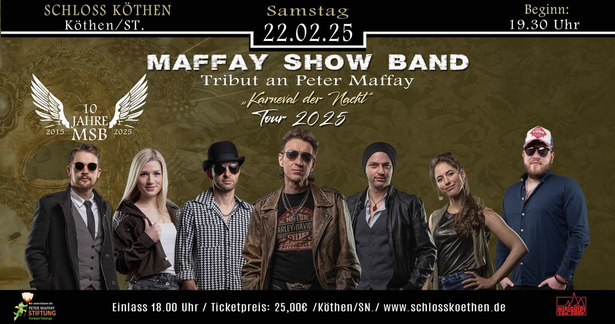 Maffay Show Band- Schloss-Konzert