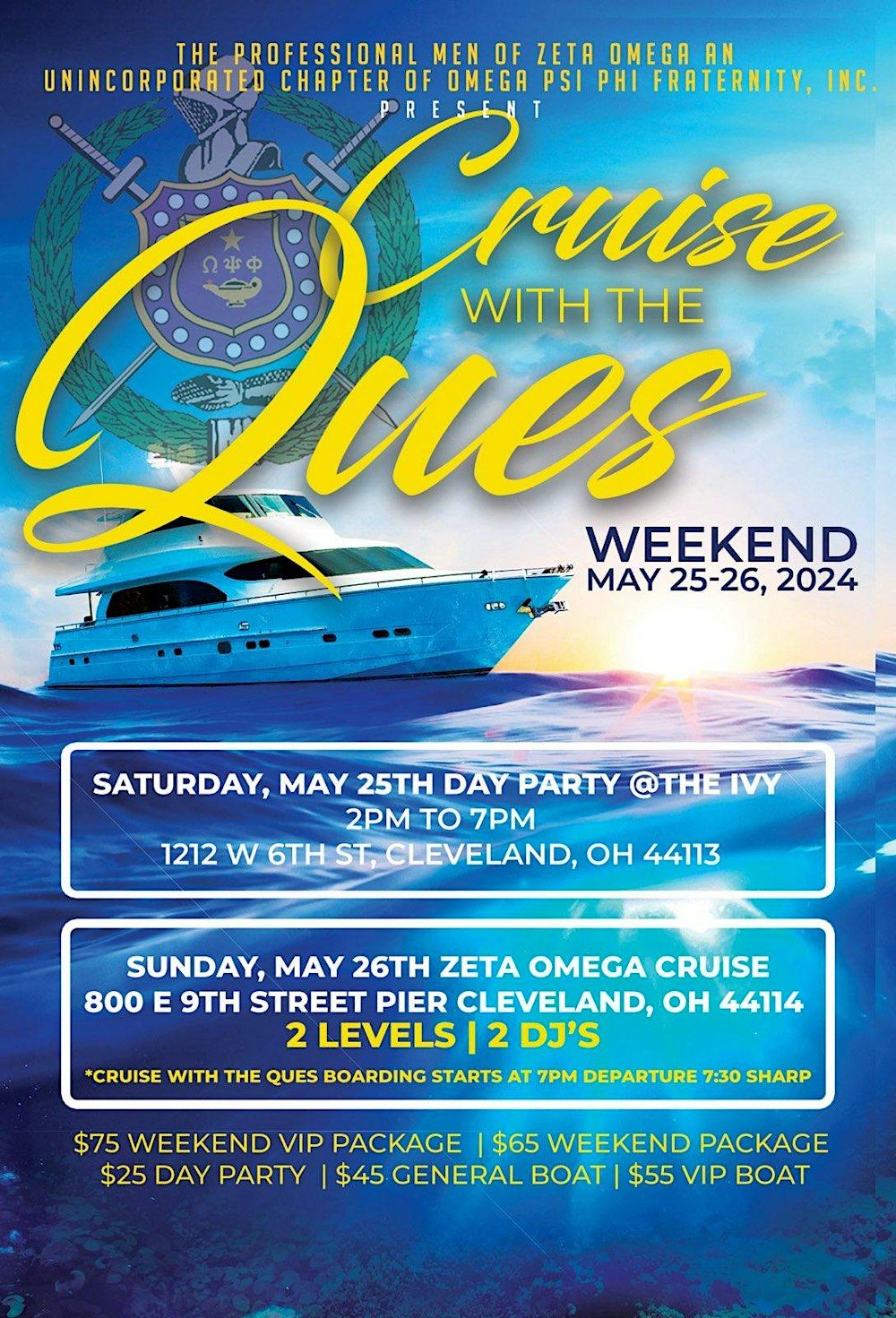 Cruise With The Ques ( Cleveland Ques)