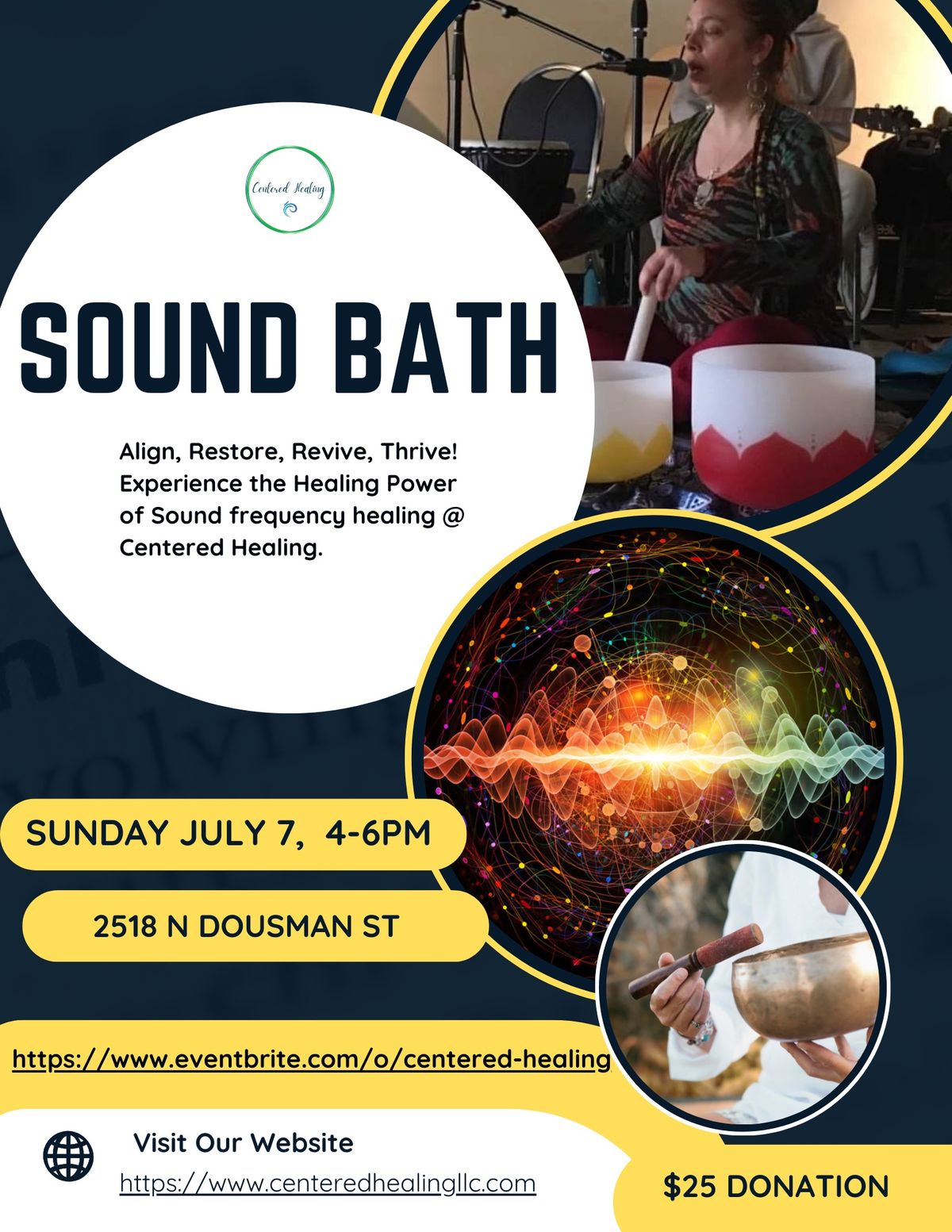 July sound bath