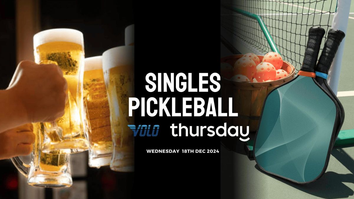 Thursday | Pickleball with Volo | San Francisco 