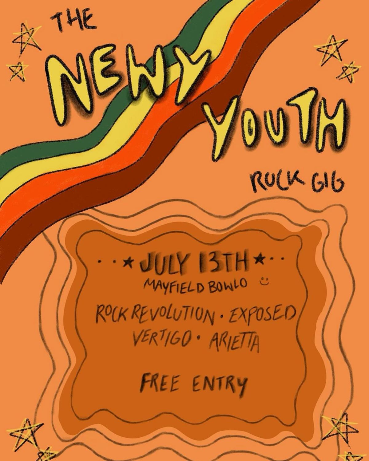 Newy Youth Rock Gig
